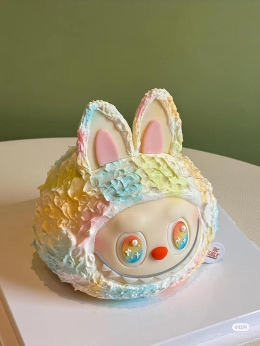 Labubu 立体头像蛋糕 【幻彩】 商品图0