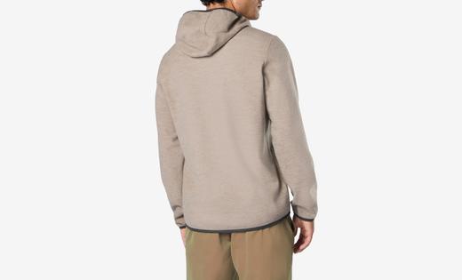 Sease - DRONE HOOD - OYSTER - 男装 - 卫衣 - 棕色 商品图3