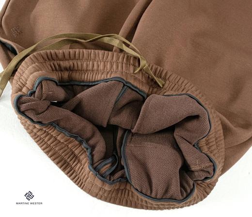 Martine Wester 男款羊毛起绒面料松紧腰直脚口卫裤 11115509 商品图7