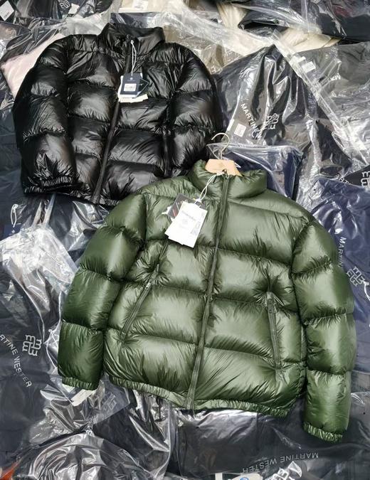 Martine Wester男10D面料YKK快速拆卸拉链极简落肩款立领鹅绒服  11083819 商品图1