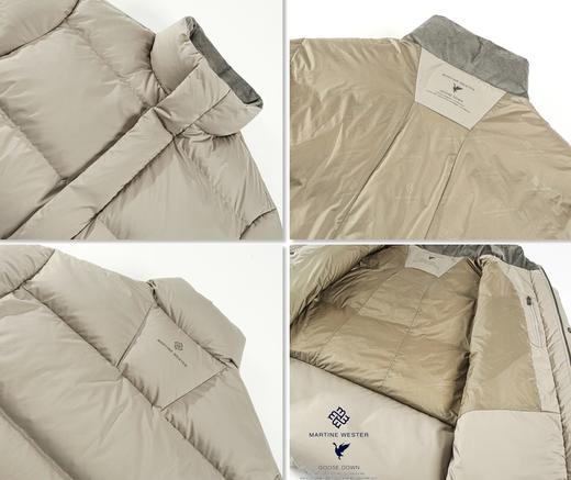 Martine Wester 男款立领鹅绒服 面料采用 MICROFT密可柔高密度面料 11083625 商品图4