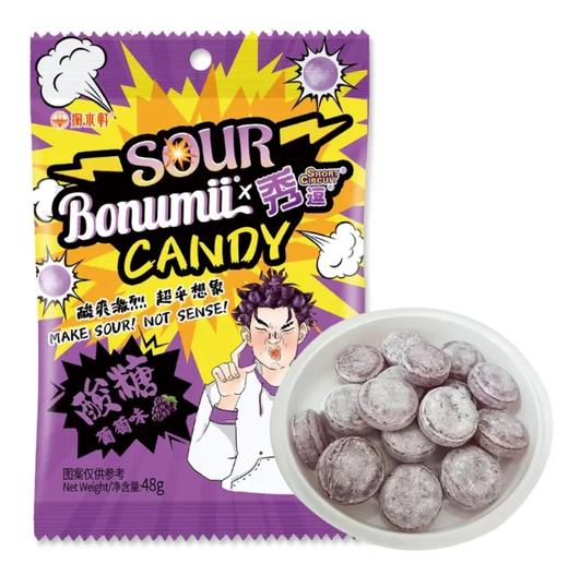 宝奴咪秀逗酸糖葡萄味48g 商品图0