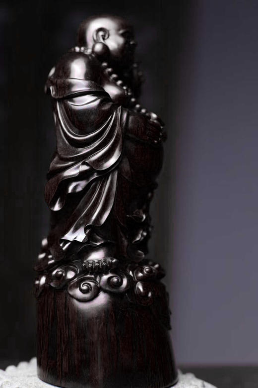 紫檀招财弥勒佛 商品图4