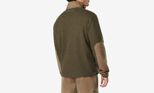 Sease - PILE EXPLORER - MUSK GREEN - 男装 - 夹克 - 麝香绿 商品图4