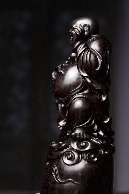 紫檀招财弥勒佛 商品图5