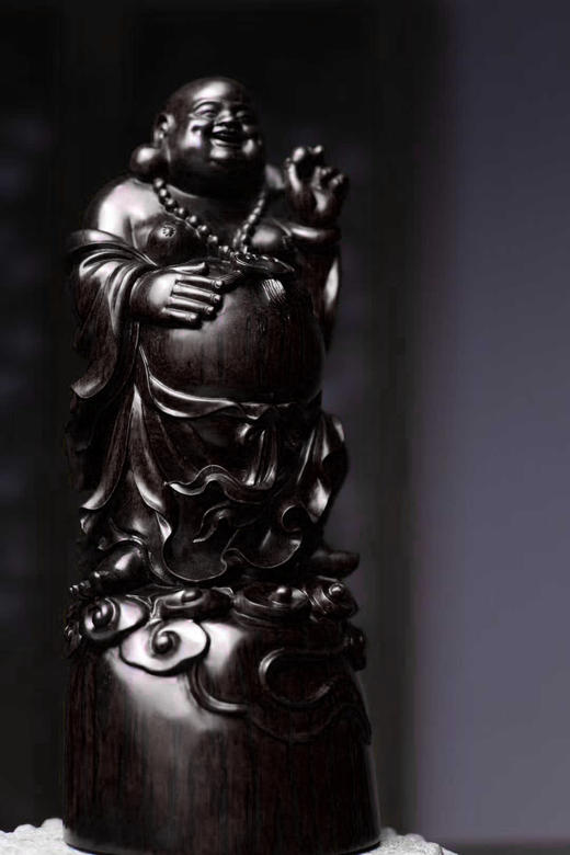 紫檀招财弥勒佛 商品图3