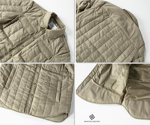 Martine Wester  男款新雪丽衬衣领夹棉外套  11075576 商品图5