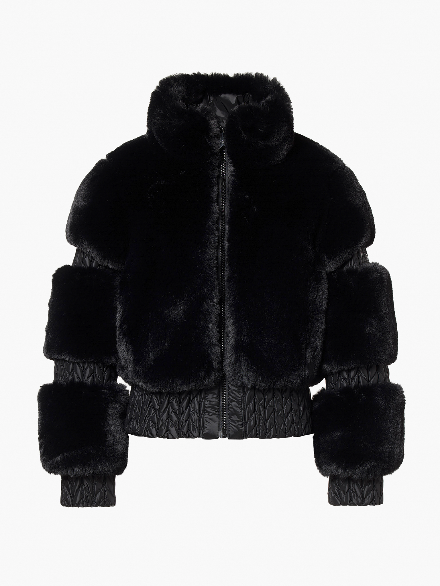 Goldbergh - FURRY ski jacket - Black - 女装 - 滑雪夹克 - 黑色