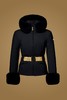 Goldbergh - PREZIOSO ski jacket FAUX BORDER - black - 女装 - 滑雪夹克 - 黑色 商品缩略图0