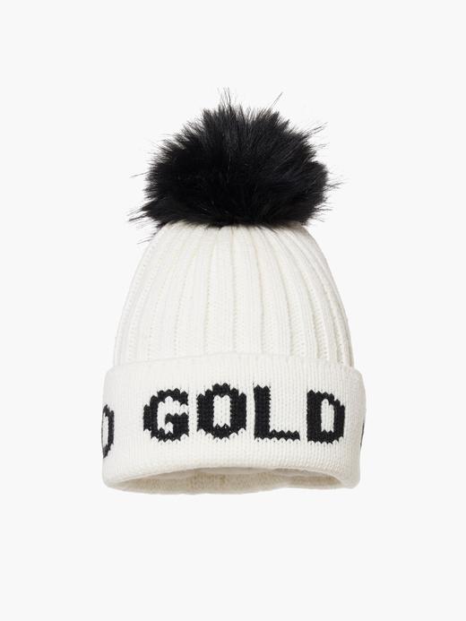 Goldbergh - HODD beanie - white/black - 配件 - 毛线帽 - 白色/黑色 商品图0