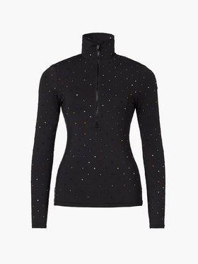 Goldbergh - ÉCLAIR ski pully - Black - 女装 - 速干 - 黑色