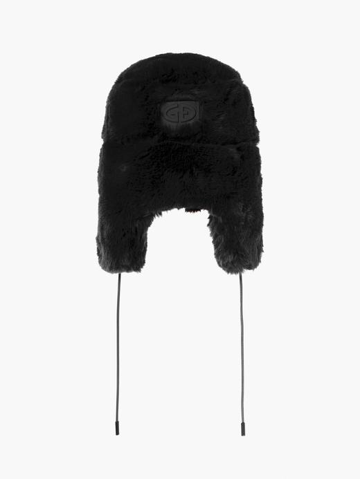 Goldbergh - CHER fluffy aviator hat - Black - 女装 - 帽子 - 黑色 商品图2