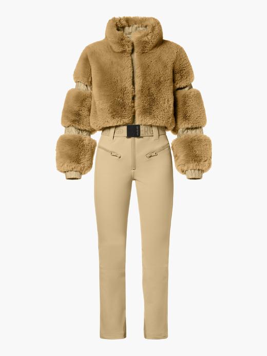 Goldbergh - LIEKE ski suit - caramello - 女装 - 连体滑雪服 - 焦糖色 商品图0