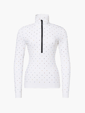 Goldbergh - ÉCLAIR ski pully - White - 女装 - 速干 - 白色