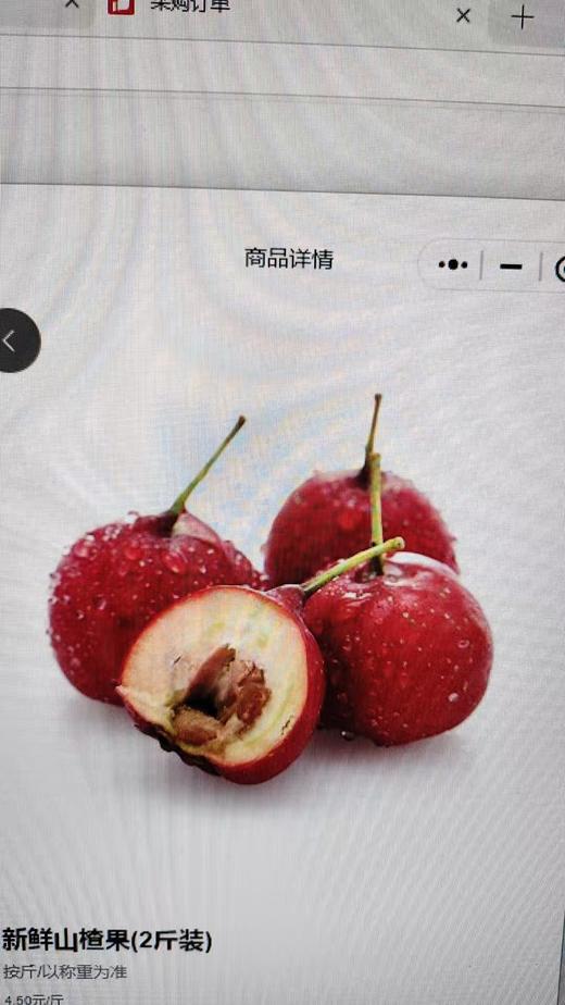 山揸果1*1斤 商品图0