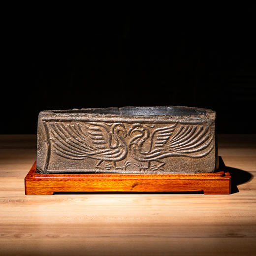 “双神雀”古砖制砚 商品图3