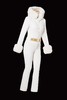 Goldbergh - VITA ski suit FAUX BORDER - cream - 女装 - 连体滑雪服 - 奶油色 商品缩略图1