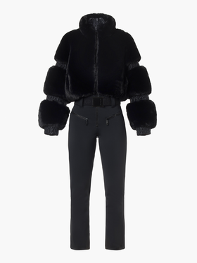 Goldbergh - LIEKE ski suit - Black - 女装 - 连体滑雪服 - 黑色