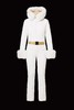 Goldbergh - VITA ski suit FAUX BORDER - cream - 女装 - 连体滑雪服 - 奶油色 商品缩略图0