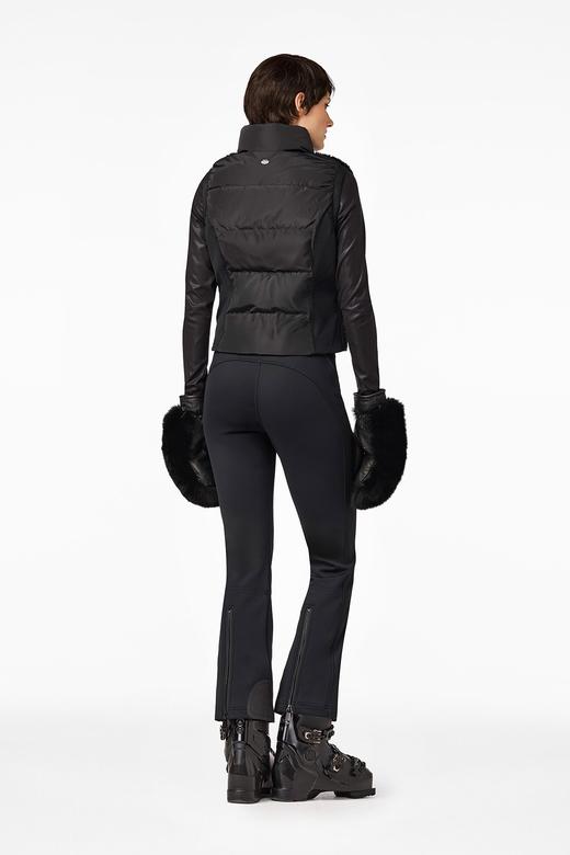 Goldbergh - CHIC bodywarmer FAUX - Black - 女装 - 背心 - 黑色 商品图4