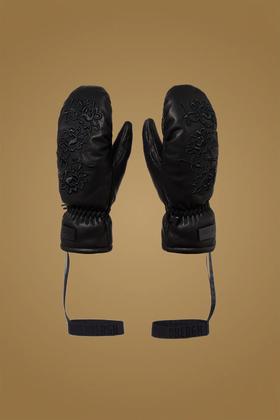 Goldbergh - FIORENZA mittens - Black - 女装 - 滑雪手套 - 黑色