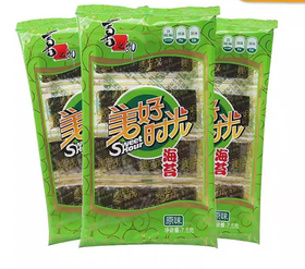 美好时光-番茄海苔（原味即食紫菜）-7.5g