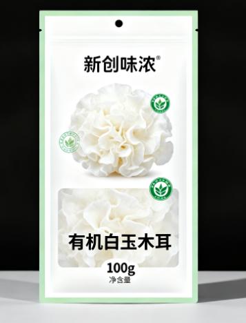 新创味浓-有机白玉木耳-100g(C2-03-03) 商品图0