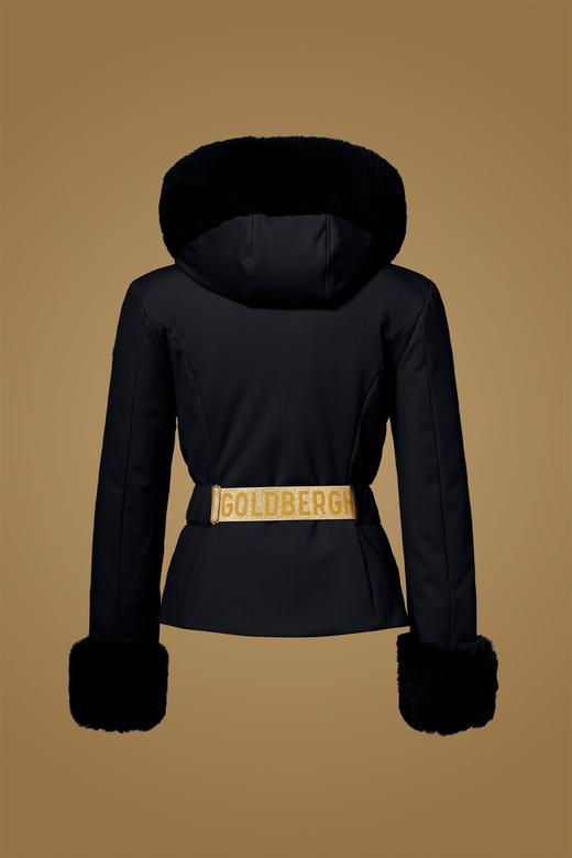 Goldbergh - PREZIOSO ski jacket FAUX BORDER - black - 女装 - 滑雪夹克 - 黑色 商品图1