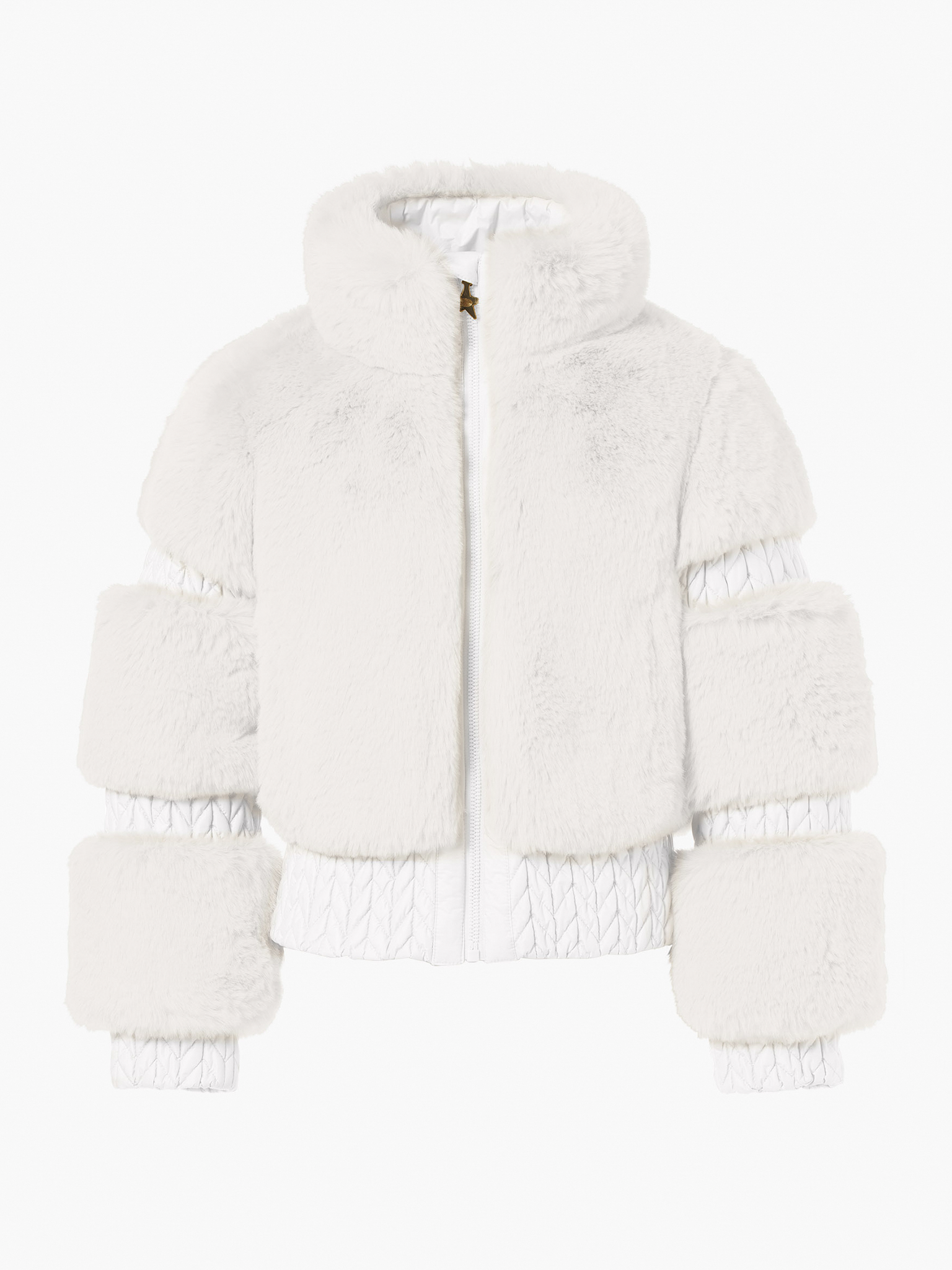 Goldbergh - FURRY ski jacket - cream - 女装 - 滑雪夹克 - 奶油色