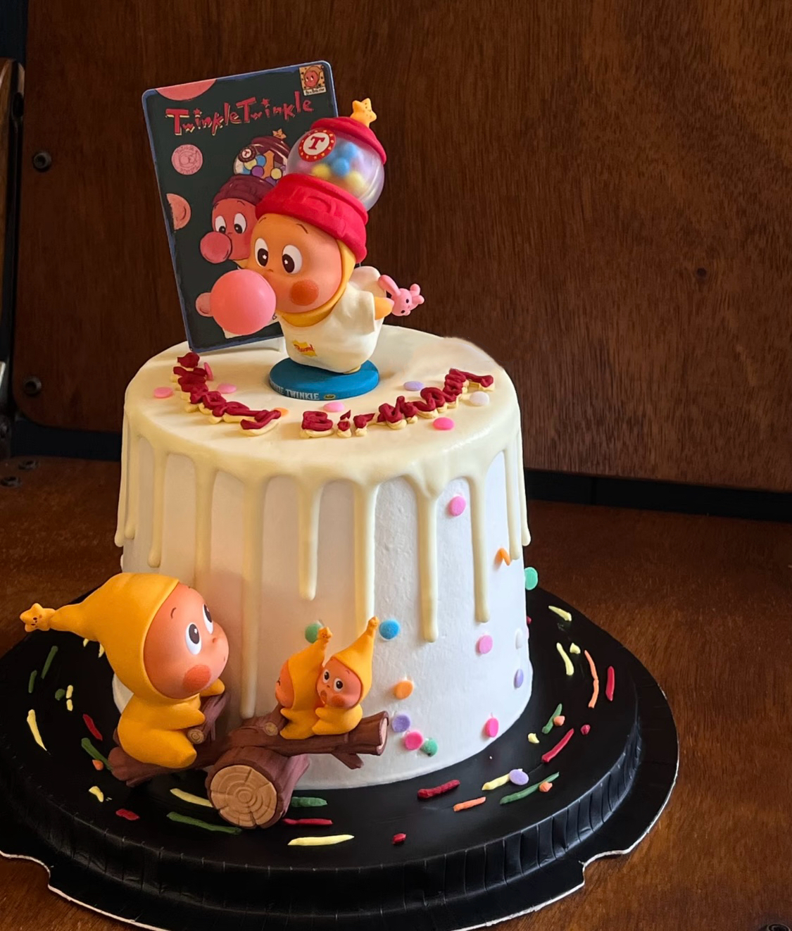 星星人生日蛋糕