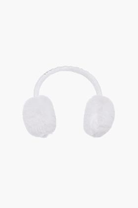 Goldbergh - FLUFFY earwarmers - White - 配件 - 耳罩 - 白色