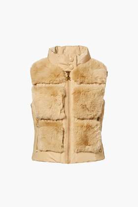 Goldbergh - CHIC bodywarmer FAUX - caramello - 女装 - 背心 - 焦糖色