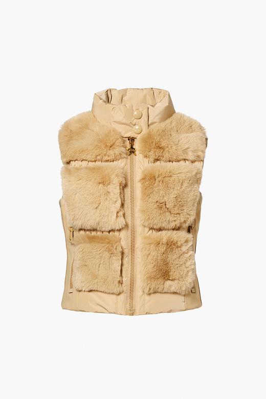 Goldbergh - CHIC bodywarmer FAUX - caramello - 女装 - 背心 - 焦糖色 商品图0