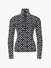 Goldbergh - CUORI ski pully - cuori maschera - 女装 - 速干 - 黑色/白色花纹 商品缩略图0