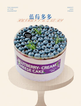 蛋糕定制—蓝莓多多