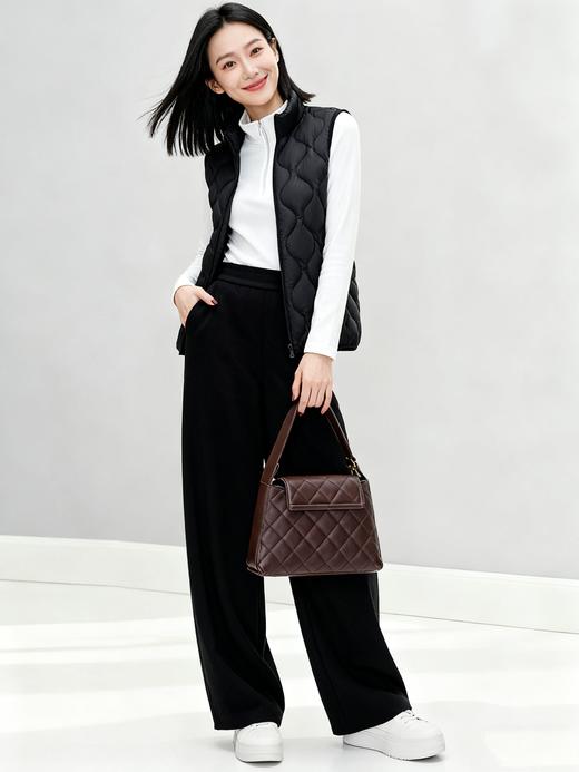 L1热销200+臣禾	【雪花裤】松紧腰休闲裤含蚕丝羊毛茧型裤 立体垂坠有型	JZ253061575 商品图13