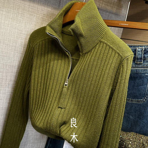 【预售7天】良木礼羊毛开衫（D25103906F） 商品图2