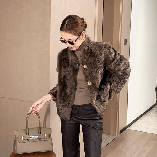 【预售7天】良木礼皮毛一体外套（D25102544） 商品图1