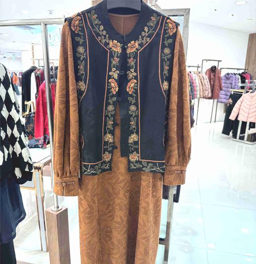 缇汇绣秋款连衣裙3603 商品图0