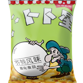 13g卜卜星芥末风味膨化食品
