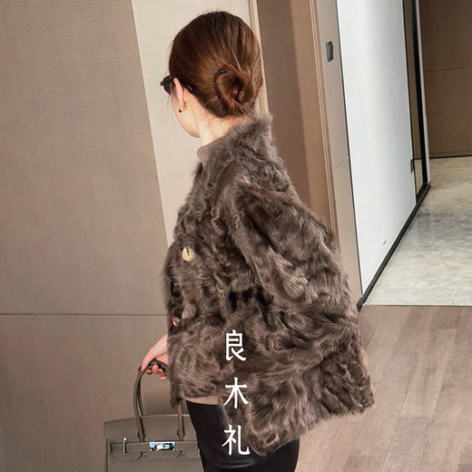 【预售7天】良木礼皮毛一体外套（D25102544） 商品图2