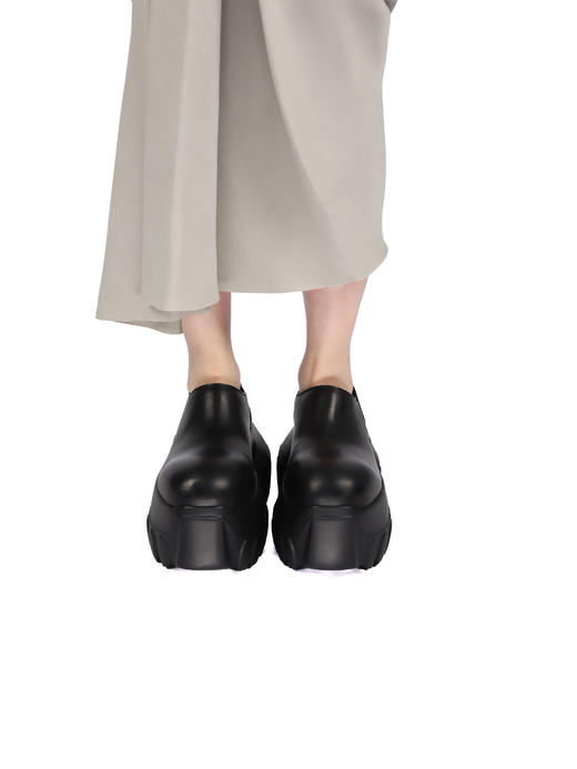 Rick Owens | CONCORDIANS 一脚蹬章鱼厚底皮鞋 商品图1