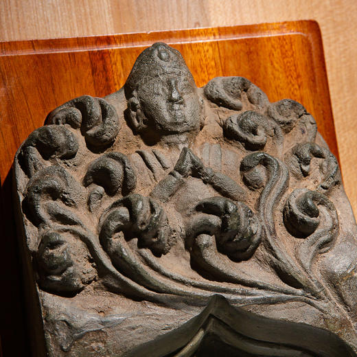 北朝佛造像古砖制砚 商品图9