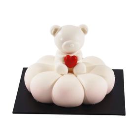 抱心小熊【动物奶油生日蛋糕】