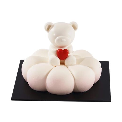 抱心小熊【动物奶油生日蛋糕】 商品图0