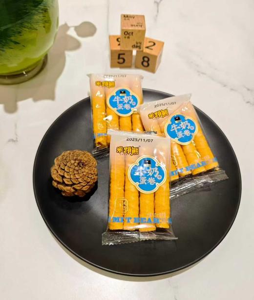 米跳熊牛奶蛋卷10包320g 商品图2