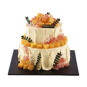 香芒柚语【动物奶油生日蛋糕】