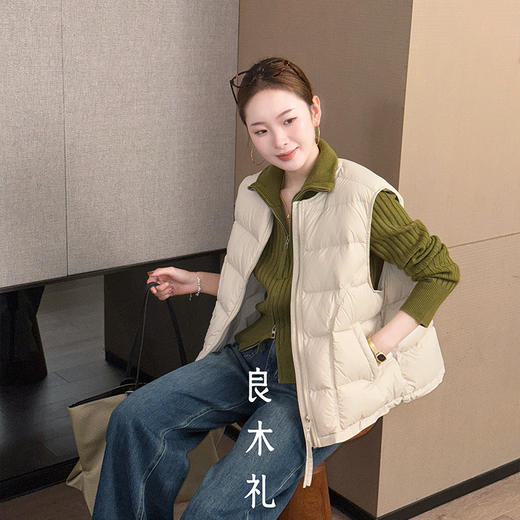 【特价不退换】【预售7天】良木礼羽绒马甲（D251101801） 商品图2