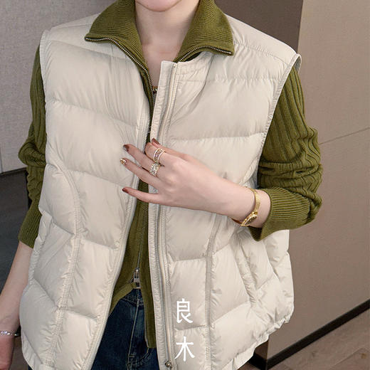 【特价不退换】【预售7天】良木礼羽绒马甲（D251101801） 商品图3