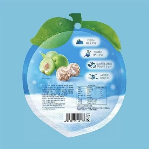 【溜溜梅】 经典休闲装梅子雪梅60g/袋 商品图2